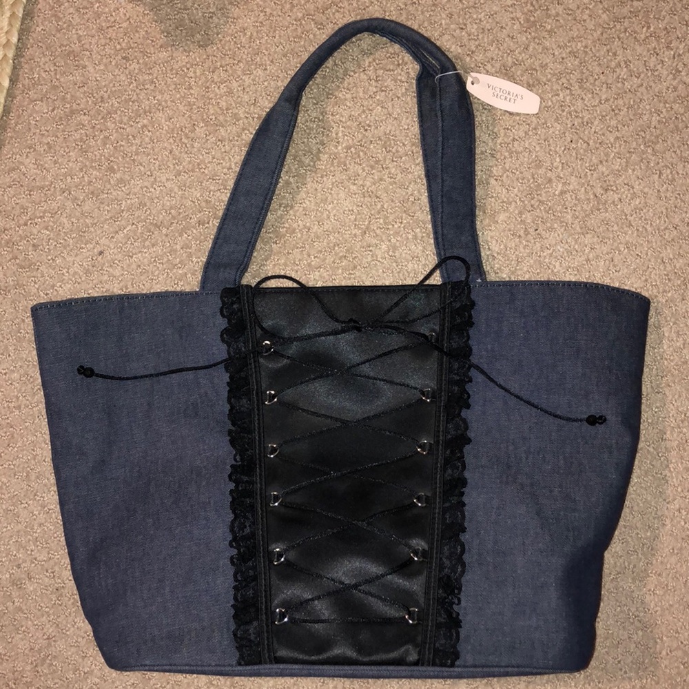 Victoria’s Secret Denim Corset Purse